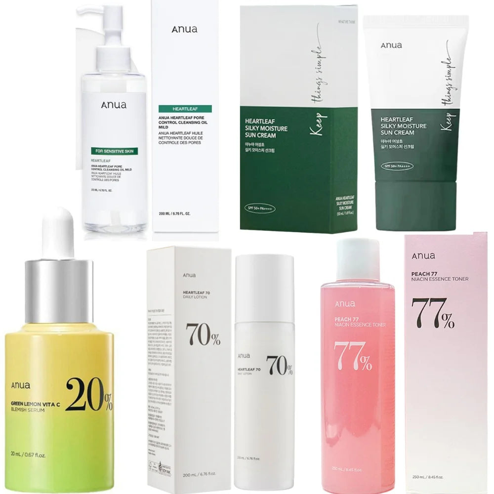 
Anua Niacinamide Vitamin C Set | Anua Brightening Hydration Kit | Anua 77% Niacinamide Skincare | Anua Vitamin C Daily Glow Set | Anua Brightening Serum Duo | Anua Skincare Protection Set | Anua Niacinamide + Vitamin C Care | Anua Daily Sunscreen &amp; Serum Set | Anua Glowing Skin Hydration Kit | Anua Cleansing Oil &amp; Serum Bundle