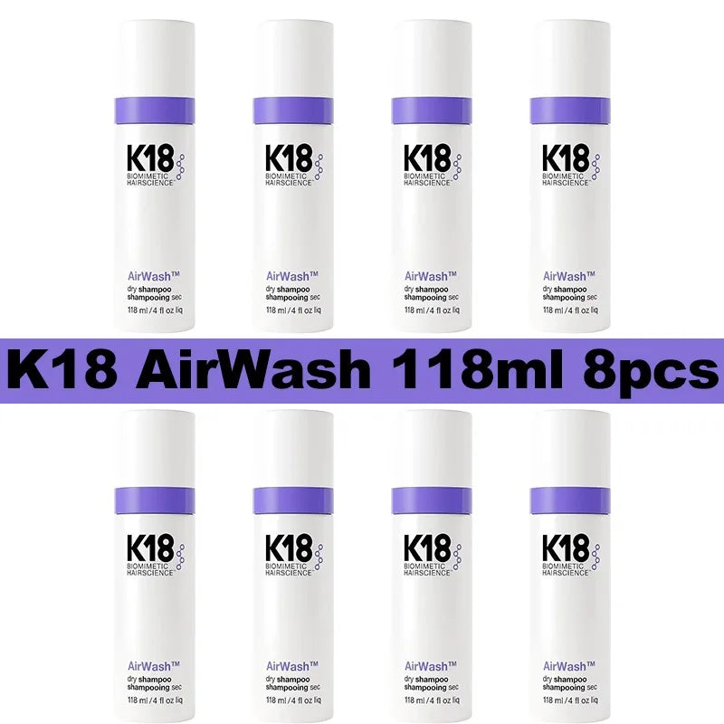 K18 Dry Shampoo | K18 AirWash Shampoo | K18 Non-Aerosol Dry Shampoo | K18 Oil Control Dry Shampoo | K18 Refreshing Hair Wash | K18 Scalp Balance Shampoo | K18