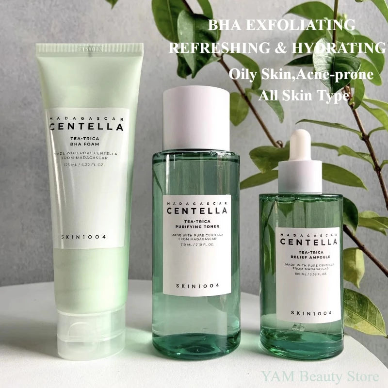 Centella Skincare Set | Korean Centella Routine | Centella Full Skincare Kit | Centella Asiatica Skincare Set | Korean Acne Care Set | Centella Sensitive Skin Kit | Centella Hydrating Skincare Set | Korean Centella Face Care Set | Centella Soothing Skincare Bundle | Centella Anti-Acne Skincare Collection