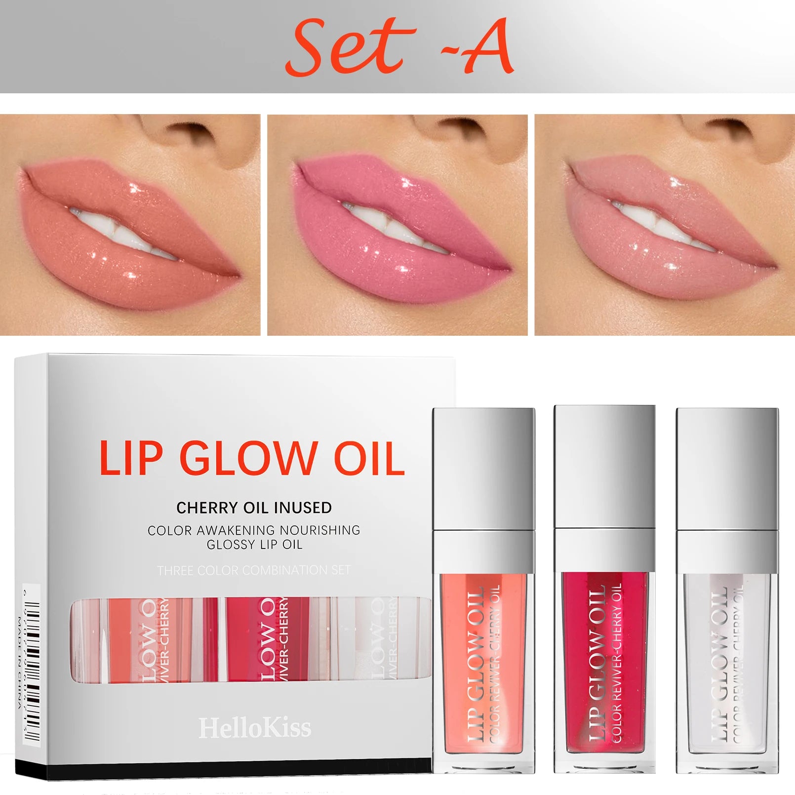 Crystal Jelly Plumping Lip Oil Set