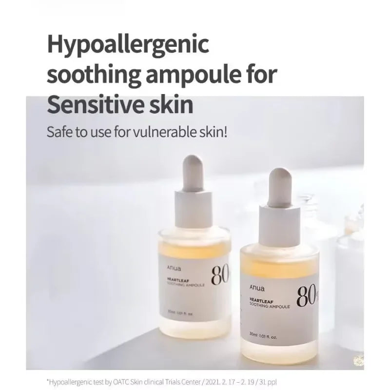 Anua Heartleaf 80 Soothing Ampoule Korean Serum