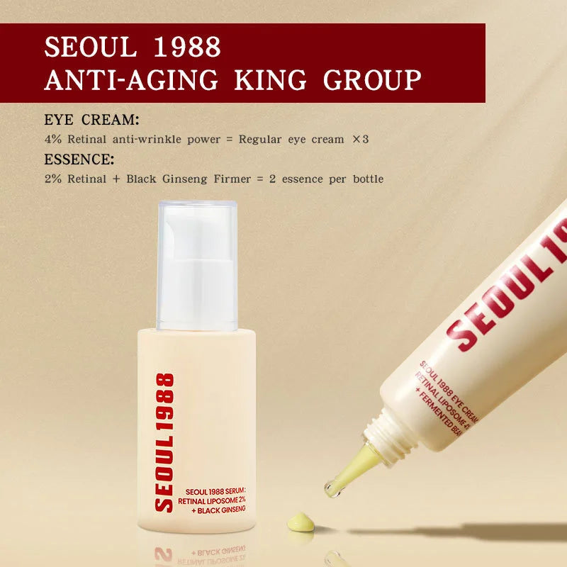 Korean Seoul 1988 Retinal + Black Ginseng Anti-Aging Set