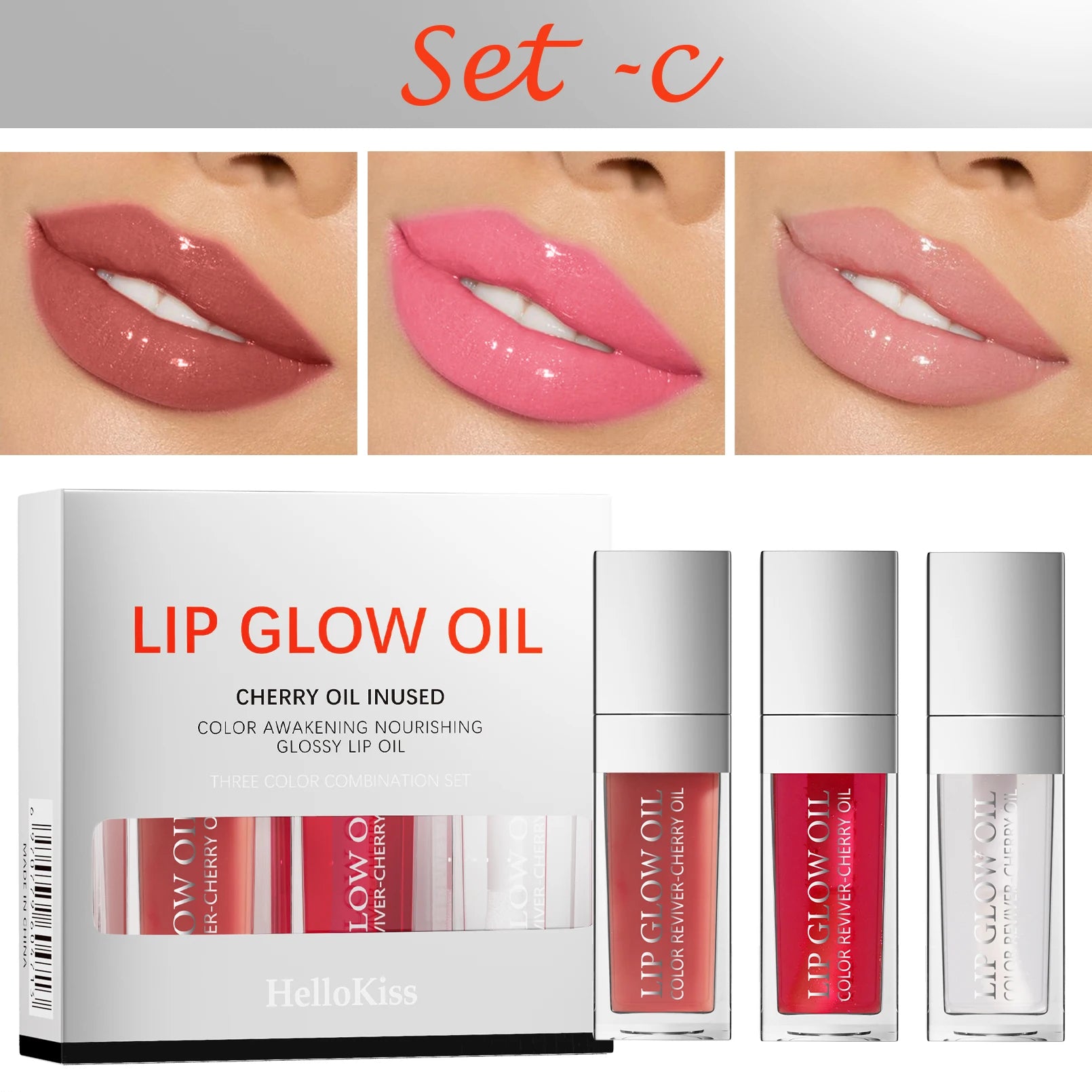 Crystal Jelly Plumping Lip Oil Set