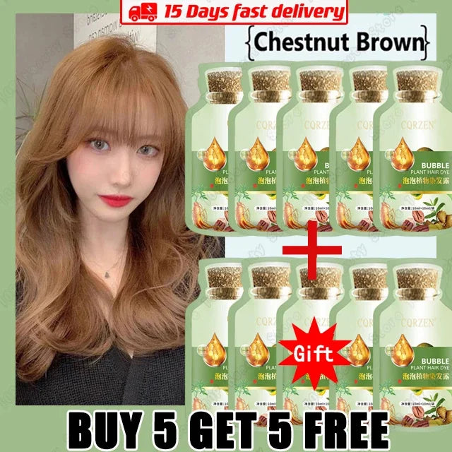 Pure Natural Herbal Hair Dye Shampoo