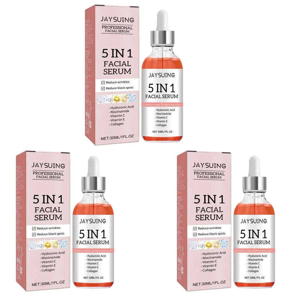 Jaysuing 5-in-1 HA + Vitamin C Face Serum