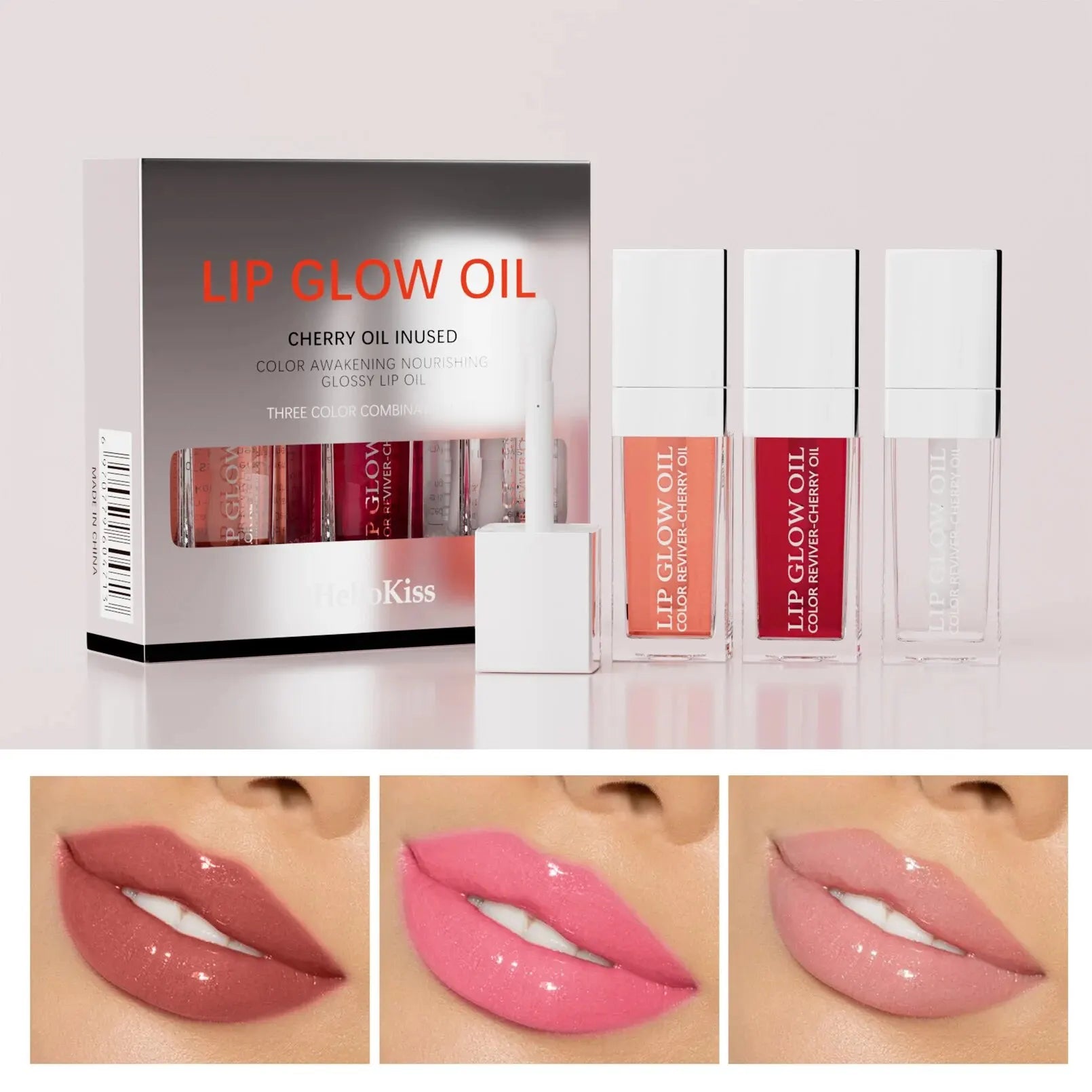 Crystal Jelly Plumping Lip Oil Set