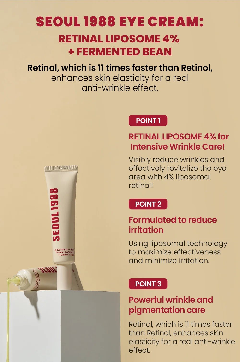 Korean Seoul 1988 Retinal + Black Ginseng Anti-Aging Set