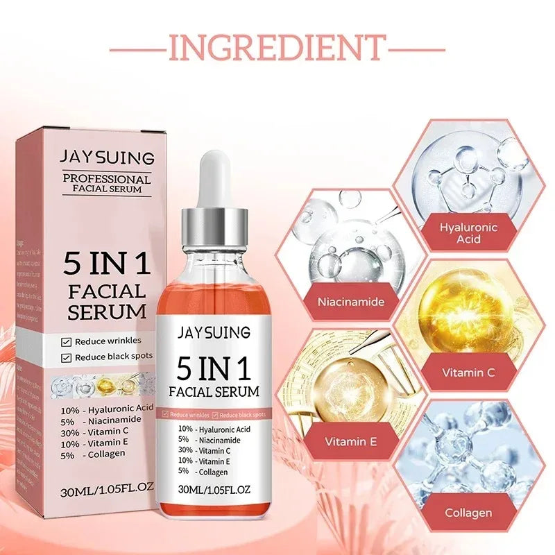 Jaysuing HA + Vitamin C Face Serum for Hydration