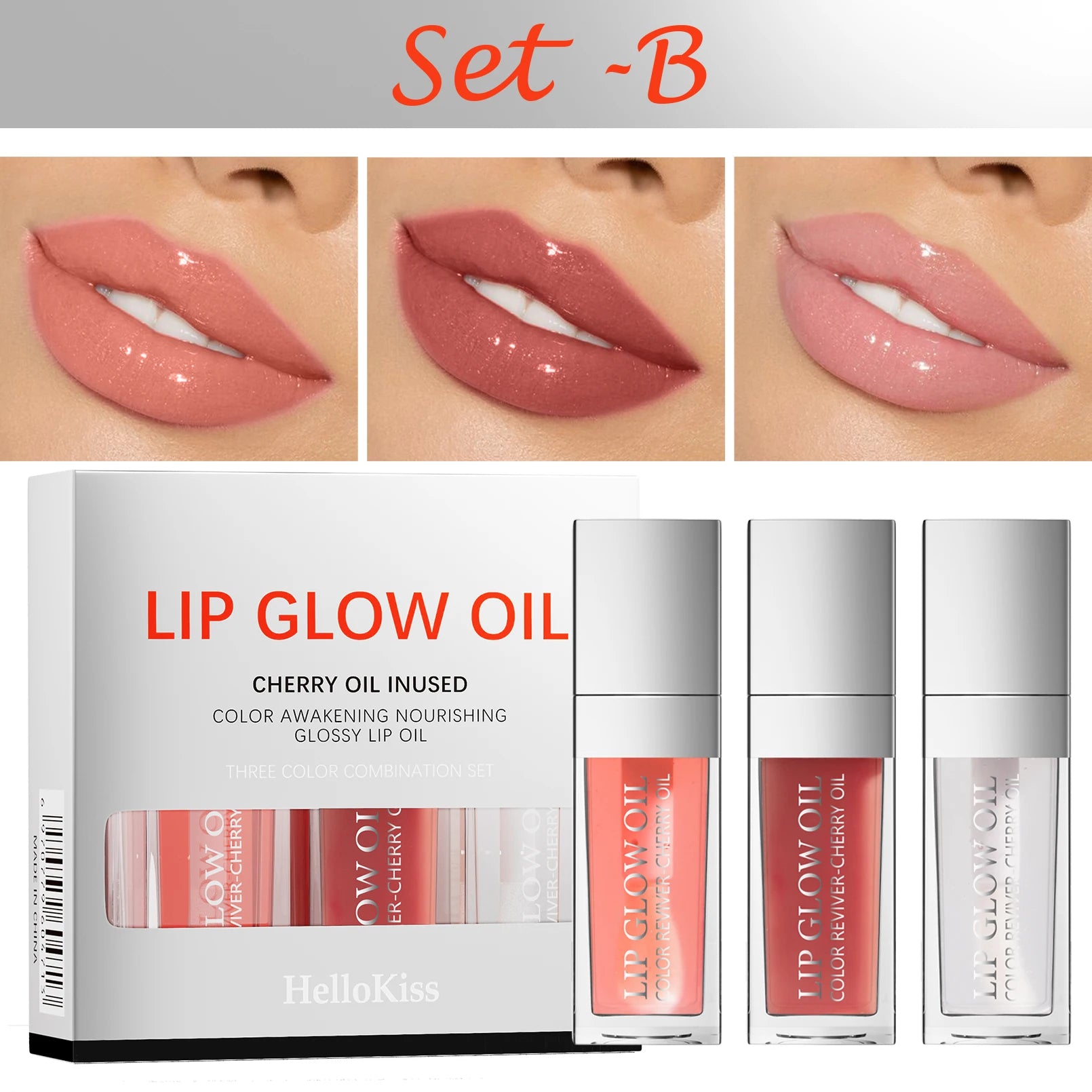 Crystal Jelly Plumping Lip Oil Set