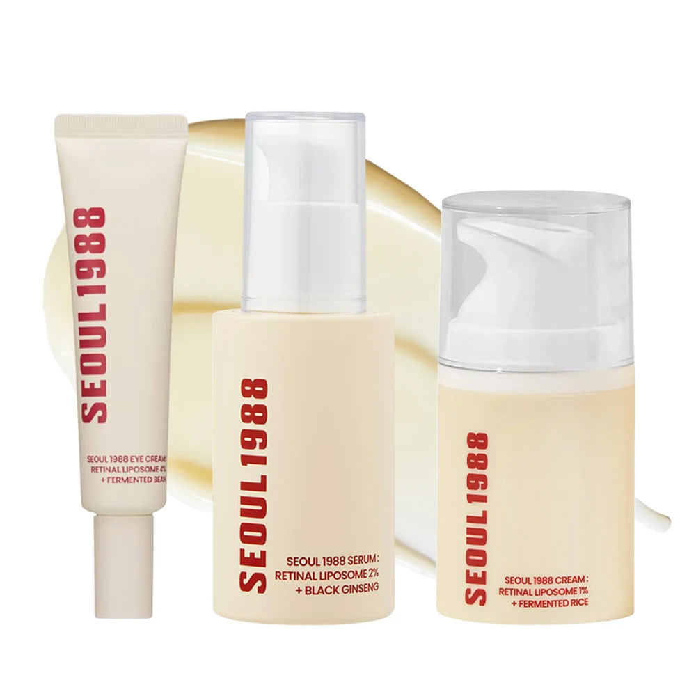 Korean Seoul 1988 Retinal + Black Ginseng Anti-Aging Set