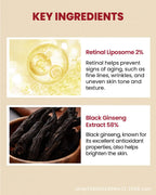 Seoul 1988 Retinal + Black Ginseng Anti-Aging Set