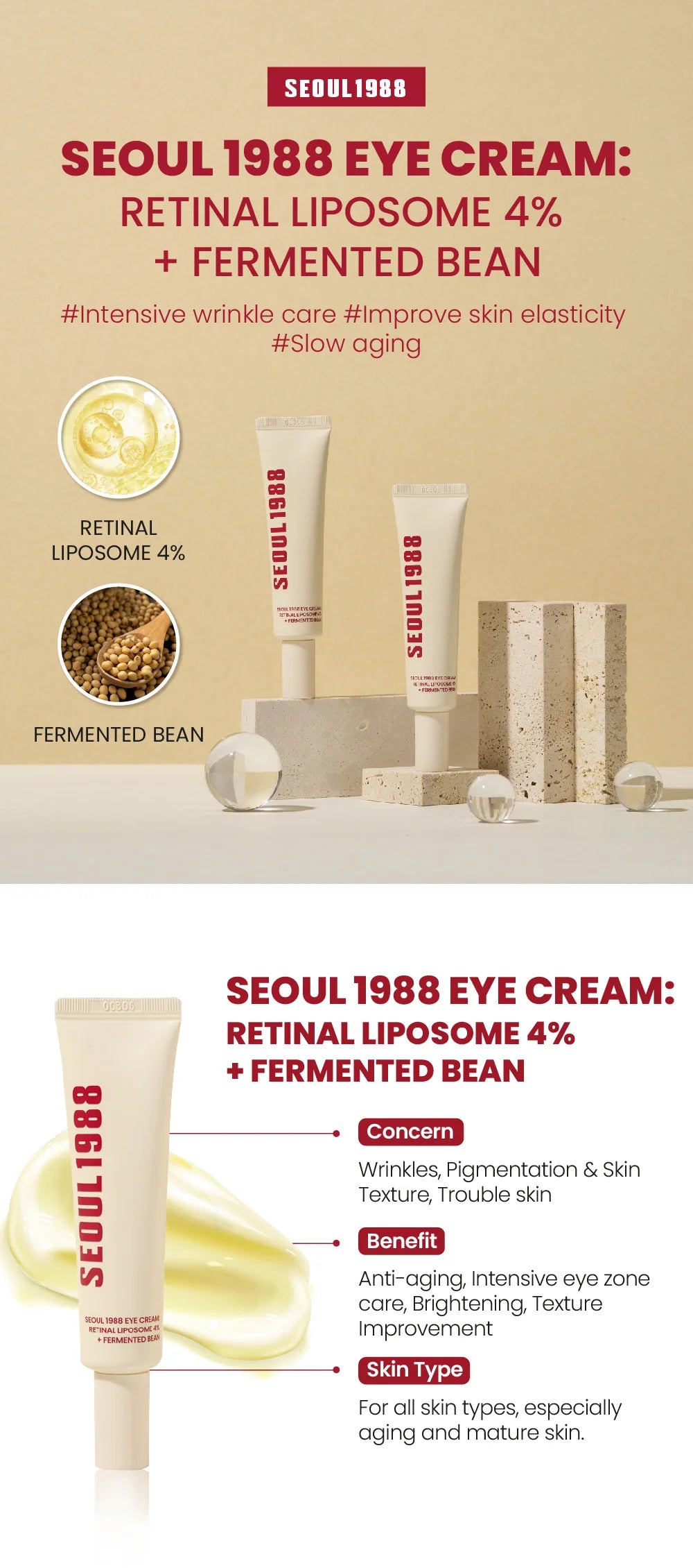 Korean Seoul 1988 Retinal + Black Ginseng Anti-Aging Set