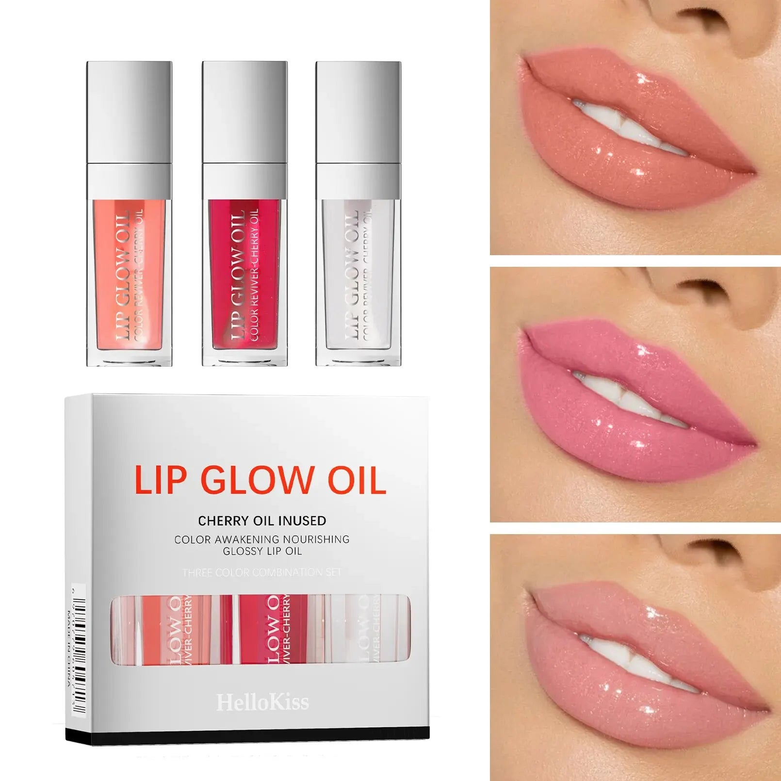 Crystal Jelly Plumping Lip Oil Set