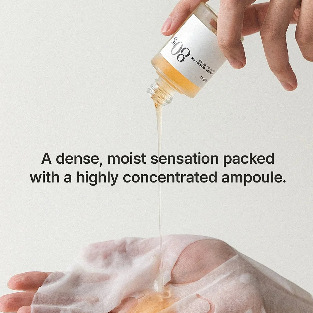 Korean  Anua Heartleaf 80 Soothing Ampoule