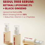 Seoul 1988 Retinal + Black Ginseng Anti-Aging Set